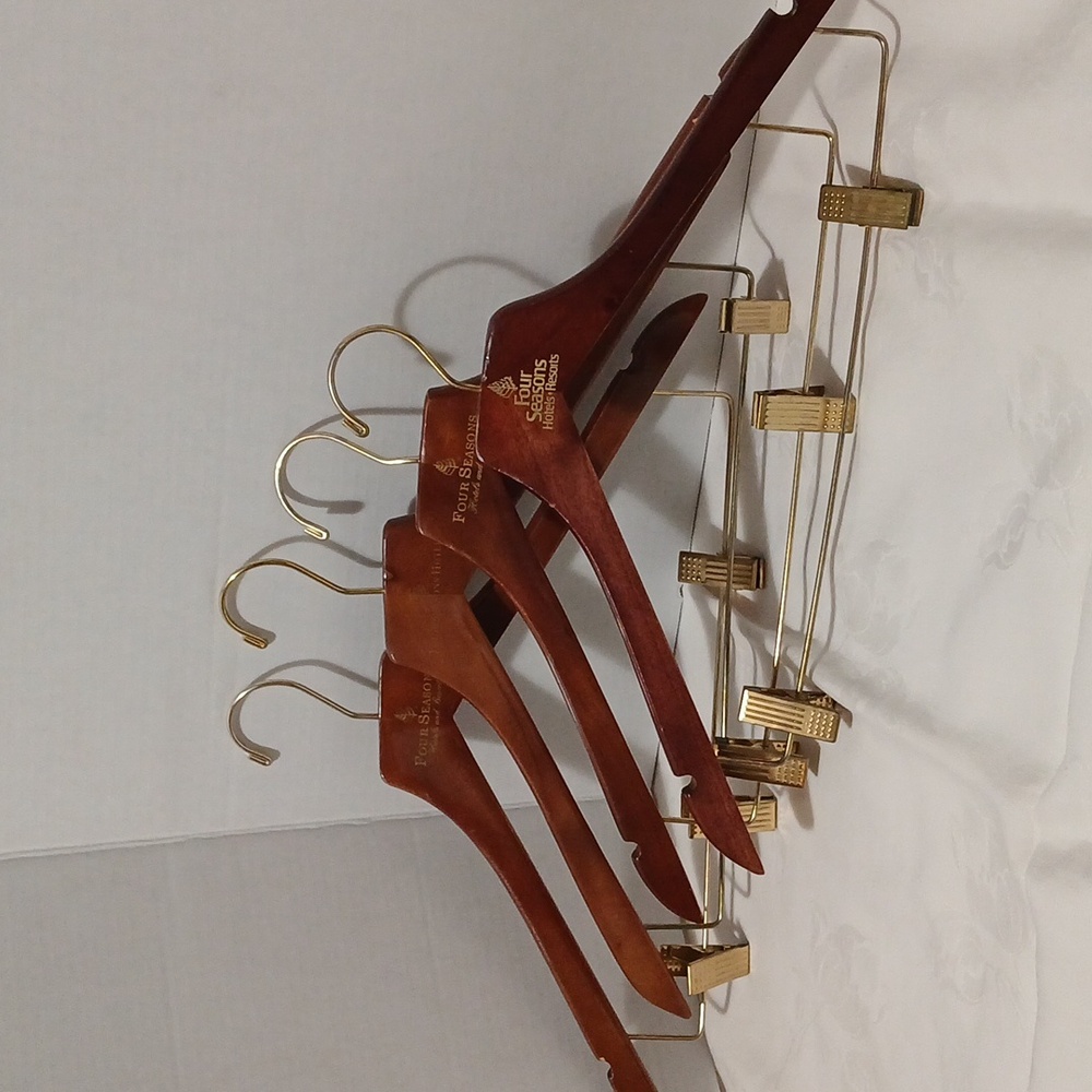 4 Four Seasons Hotel and Resort wood hangers